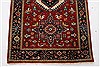 Karajeh Red Runner Hand Knotted 26 X 120 Area Rug 250-22457 Thumb 5