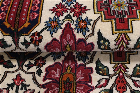 Bakhtiar Beige Runner Hand Knotted 31 X 119 Area Rug 250-22462 Image 14