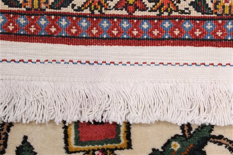 Bakhtiar Beige Runner Hand Knotted 31 X 119 Area Rug 250-22462 Image 18