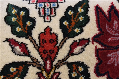 Bakhtiar Beige Runner Hand Knotted 31 X 119 Area Rug 250-22462 Image 9