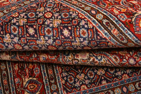 Mood Red Hand Knotted 411 X 67  Area Rug 253-22463 Image 4