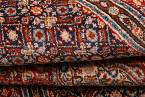 Mood Red Hand Knotted 411 X 67  Area Rug 253-22463 Image 6