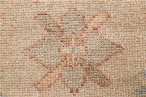 Oushak Yellow Runner Hand Knotted 30 X 121 Area Rug 250-22464 Image 10