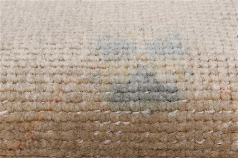 Oushak Yellow Runner Hand Knotted 30 X 121 Area Rug 250-22464 Image 12