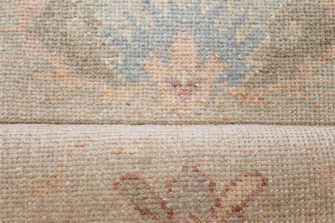 Oushak Yellow Runner Hand Knotted 30 X 121 Area Rug 250-22464 Image 17