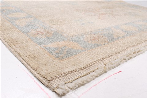 Oushak Yellow Runner Hand Knotted 30 X 121 Area Rug 250-22464 Image 7