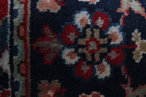 Kashmar Red Runner Hand Knotted 26 X 124 Area Rug 250-22469 Image 10