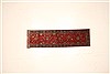 Kashmar Red Runner Hand Knotted 26 X 124  Area Rug 250-22469 Thumb 1