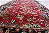 Kashmar Red Runner Hand Knotted 26 X 124  Area Rug 250-22469 Thumb 2