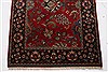 Kashmar Red Runner Hand Knotted 26 X 124  Area Rug 250-22469 Thumb 5