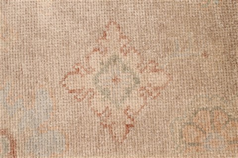 Oushak Brown Runner Hand Knotted 211 X 114 Area Rug 250-22473 Image 10