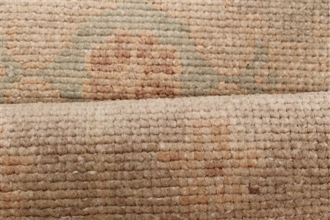 Oushak Brown Runner Hand Knotted 211 X 114 Area Rug 250-22473 Image 4