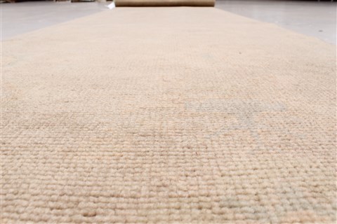 Oushak Brown Runner Hand Knotted 211 X 114 Area Rug 250-22473 Image 7