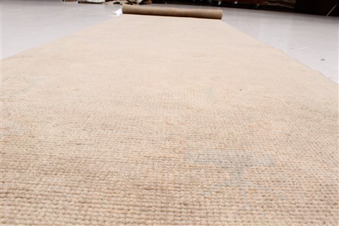 Oushak Brown Runner Hand Knotted 211 X 114 Area Rug 250-22473 Image 8
