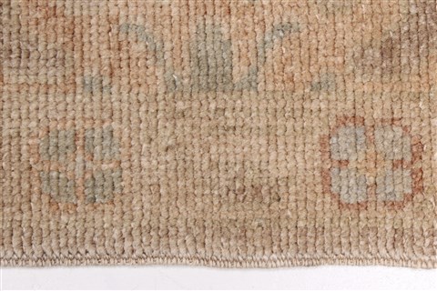 Oushak Brown Runner Hand Knotted 211 X 114 Area Rug 250-22473 Image 9