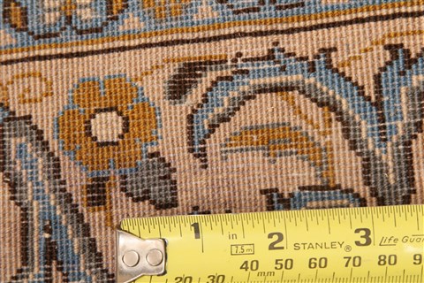 Kashan Blue Hand Knotted 46 X 611  Area Rug 100-22476 Image 6