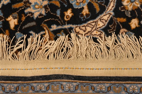 Kashan Blue Hand Knotted 46 X 611  Area Rug 100-22476 Image 7