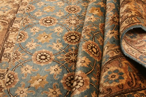 Varamin Yellow Hand Knotted 49 X 611 Area Rug 100-22483 Image 3