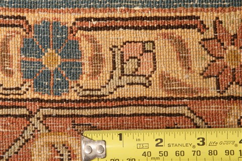 Varamin Yellow Hand Knotted 49 X 611 Area Rug 100-22483 Image 7