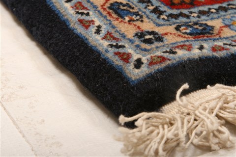 Kashan Red Hand Knotted 411 X 78  Area Rug 100-22485 Image 8