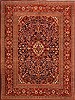 Kashan Red Hand Knotted 410 X 65 Area Rug 100-22496 Thumb 0