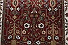 Isfahan Red Runner Hand Knotted 27 X 123  Area Rug 250-22502 Thumb 3