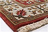 Isfahan Red Runner Hand Knotted 27 X 123  Area Rug 250-22502 Thumb 6