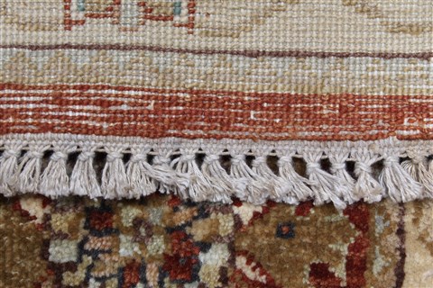 Ziegler Brown Runner Hand Knotted 27 X 121 Area Rug 250-22504 Image 14