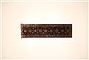 Tabriz Blue Runner Hand Knotted 25 X 116 Area Rug 250-22507 Thumb 1
