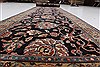 Tabriz Blue Runner Hand Knotted 25 X 116  Area Rug 250-22507 Thumb 2
