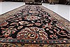 Tabriz Blue Runner Hand Knotted 25 X 116 Area Rug 250-22507 Thumb 2
