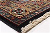 Tabriz Blue Runner Hand Knotted 25 X 116 Area Rug 250-22507 Thumb 6