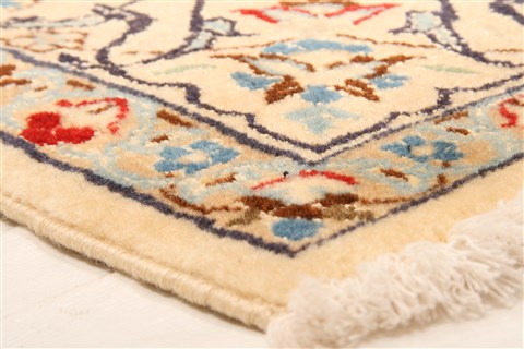 Nain Brown Hand Knotted 42 X 70 Area Rug 100-22508 Image 10