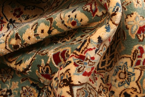 Nain Brown Hand Knotted 42 X 70 Area Rug 100-22508 Image 3