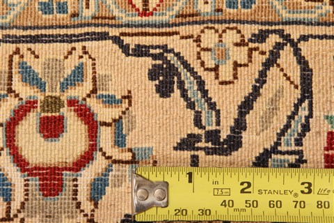 Nain Brown Hand Knotted 42 X 70 Area Rug 100-22508 Image 8