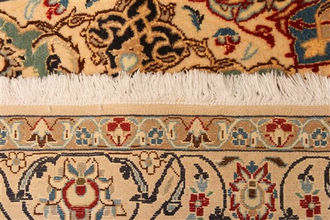 Nain Brown Hand Knotted 42 X 70 Area Rug 100-22508 Image 9