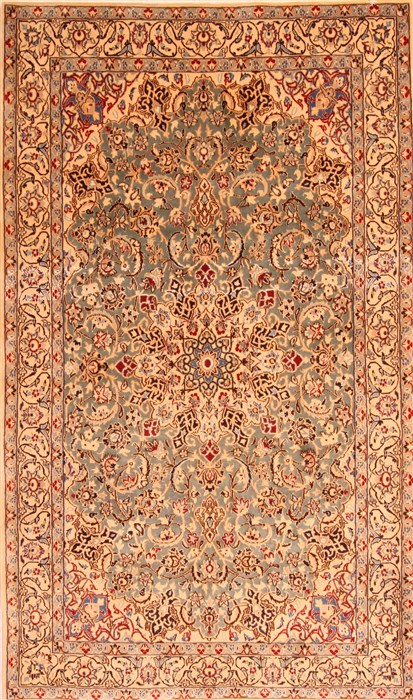 Nain Brown Hand Knotted 42 X 70 Area Rug 100-22508 Image 0