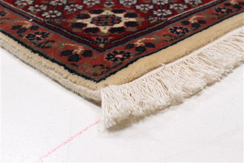 Tabriz Beige Runner Hand Knotted 28 X 1110 Area Rug 250-22515 Image 5
