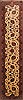 Tabriz Beige Runner Hand Knotted 28 X 1110 Area Rug 250-22515 Thumb 0