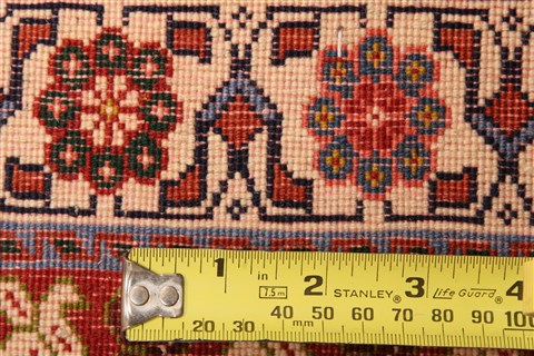 Gharajeh Yellow Hand Knotted 51 X 69 Area Rug 100-22520 Image 8