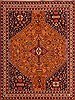 Gharajeh Yellow Hand Knotted 51 X 69 Area Rug 100-22520 Thumb 0