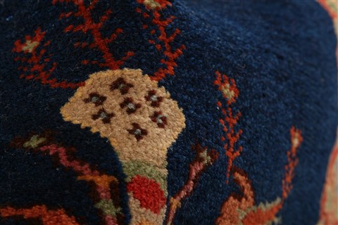 Tabriz Red Hand Knotted 37 X 53 Area Rug 100-22531 Image 1