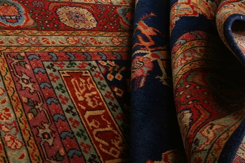 Tabriz Red Hand Knotted 37 X 53 Area Rug 100-22531 Image 3
