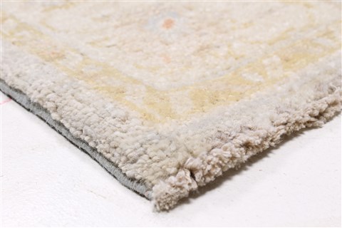 Chobi Blue Runner Hand Knotted 27 X 116 Area Rug 250-22533 Image 6