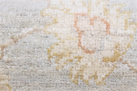 Chobi Blue Runner Hand Knotted 27 X 116 Area Rug 250-22533 Image 7