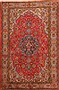 Qum Red Hand Knotted 45 X 69  Area Rug 253-22534 Thumb 0