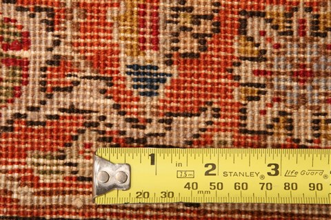 Tabriz Red Hand Knotted 48 X 81 Area Rug 100-22540 Image 8