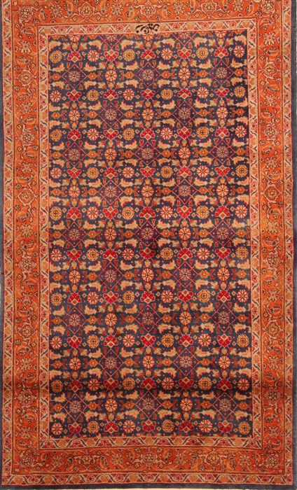 Tabriz Red Hand Knotted 48 X 81 Area Rug 100-22540 Image 0