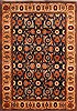 Kashan Blue Hand Knotted 44 X 63 Area Rug 100-22543 Thumb 0
