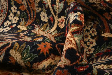 Kayseri Blue Hand Knotted 37 X 64 Area Rug 100-22552 Image 2